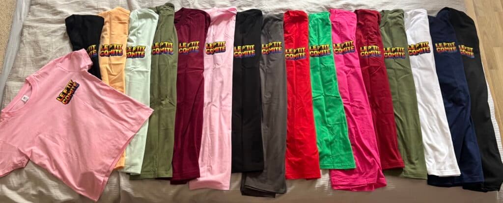 T-shirt Le P'tit Comité